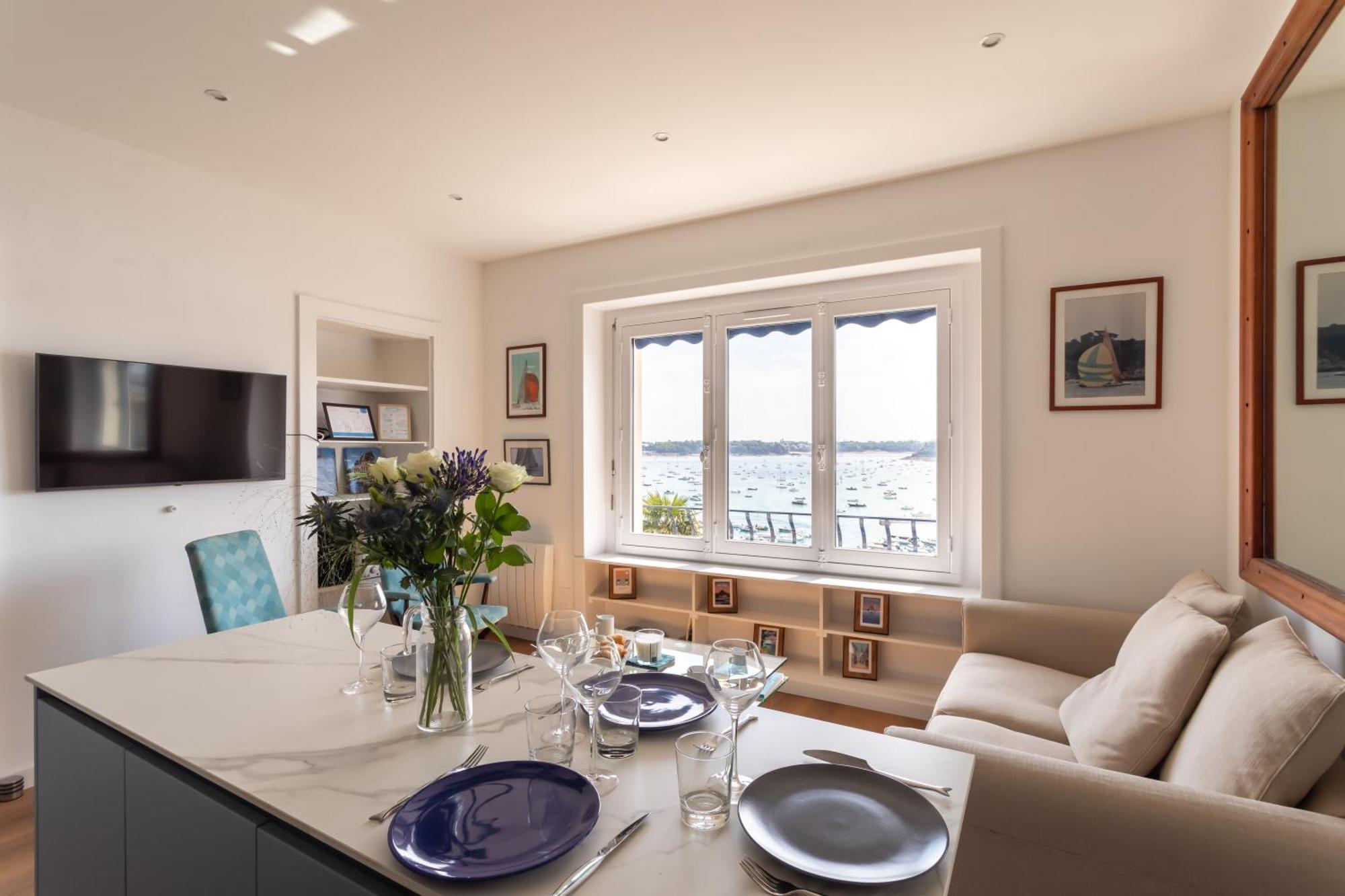 Le Beauvoir 1 - Appt Vue Mer ดีนาร์ ภายนอก รูปภาพ